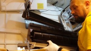 TOSHIBA RAS-13SKV-E Разбираем и чистим внутренний блок