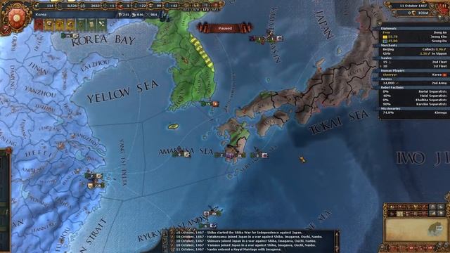 Choson One [Part 5] Double Ouch! - Korea Let's Play Europa Universalis 4 Mare Nostrum смотреть онлайн