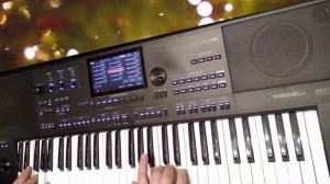 А.Хоралов_Натали_Новогодние игрушки_кавер на синтезаторе Medeli akx10