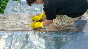 Экопринт на ткани. Процесс подготовки к вывариванию ткани.