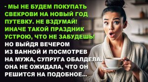 Мы не будем покупать свекрови на Новый год путевку. Иначе такой праздник устрою, что не забудешь!