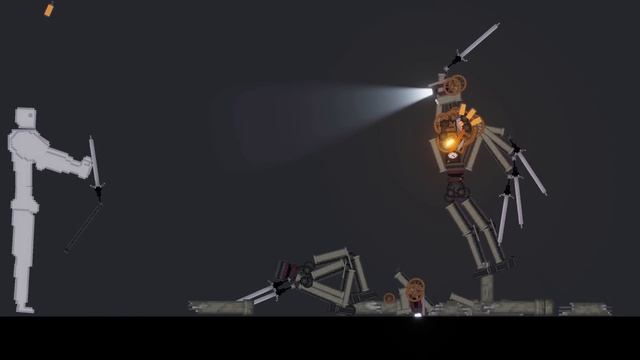 Clockwork Soldier Attack People In People Playground смотреть онлайн