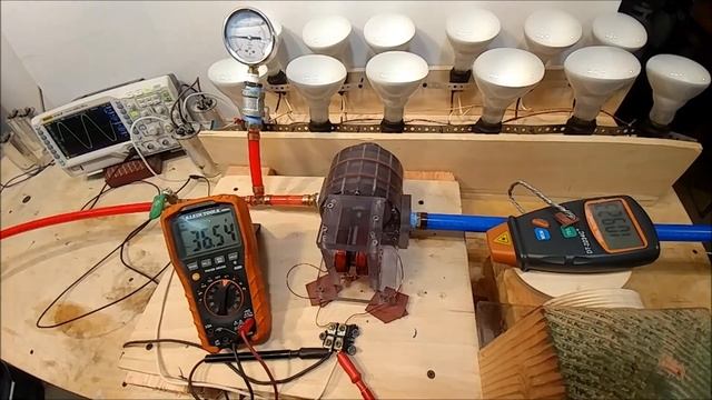 One HORSE-POWER 2.5 LB, Dual Stage TESLA TURBINE!! Made of plastic!! смотреть онлайн