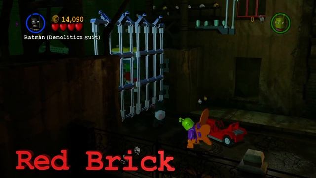 LEGO Batman: The Videogame | THE RIDDLER MAKES A WITHDRAWAL - Minikits & Red Power Brick смотреть онлайн