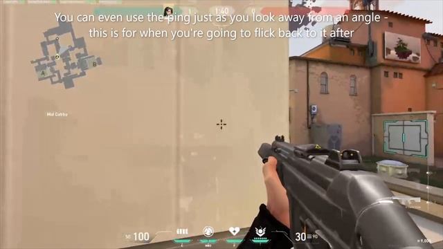 Valorant - small ping/map ping exploit which could help wallbang/prefires смотреть онлайн