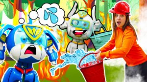 Игры для детей. Мегащенки отправились на пикник. Видео с игрушками.