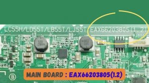 EAX66203805(1.2) LG 32LF550U-ZA TV nand firmware