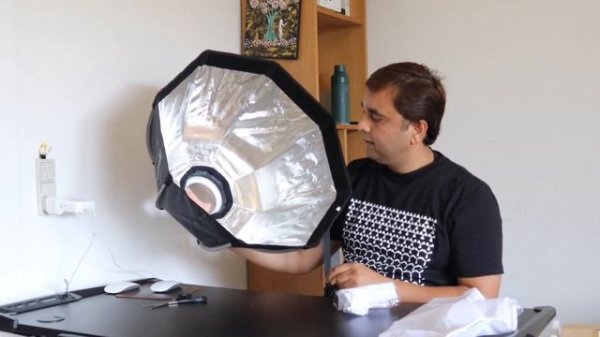 Unboxing - Amaran Light Dome Mini SE - Studio Softbox | Best Video Light Softbox for YouTube