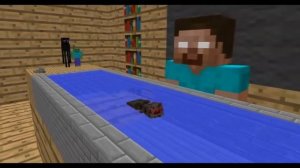 Minecraft школа мобов   #1   Плавание