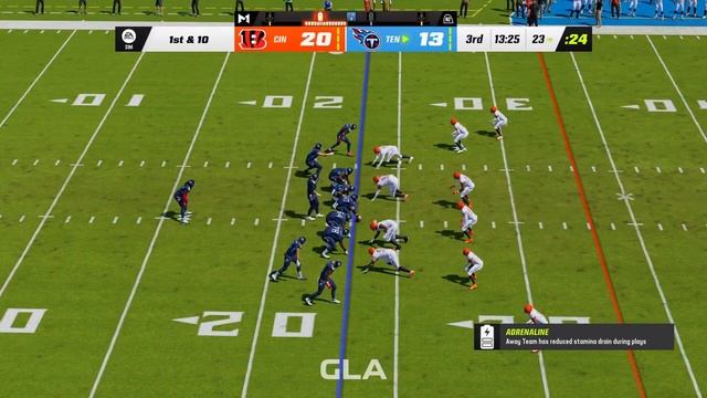 Bengals vs. Titans Week 12 Simulation Madden 23 Gameplay PS5 смотреть онлайн