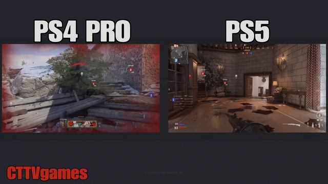 Call of Duty: Vanguard PS4 vs PS5 смотреть онлайн