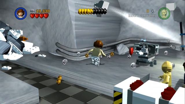 LEGO Star Wars: The Complete Saga Walkthrough Part 21 - Escape From Echo Base (Episode V) смотреть онлайн