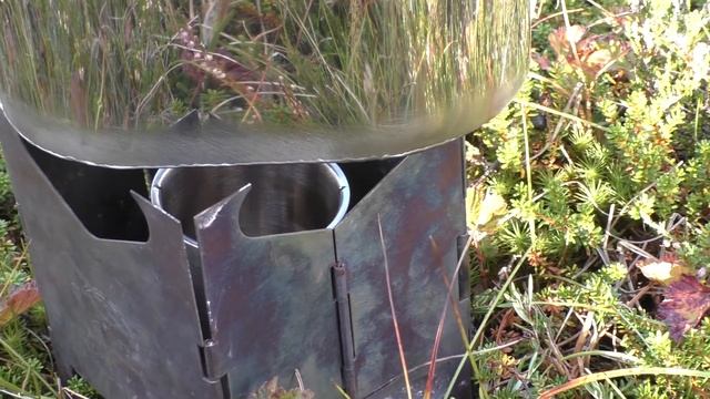 Прогулка по Кольским озерам. Испытание спиртовой горелки. смотреть онлайн