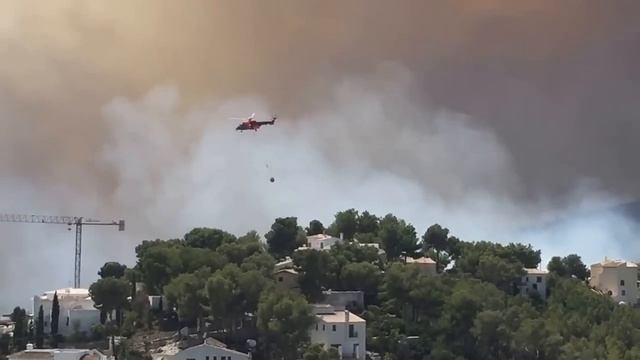 Javea xabia fire 2016 helicopter fight смотреть онлайн