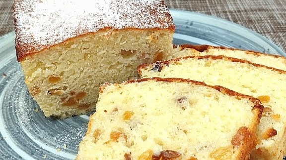 Простой кекс (пирог) на кефире. Без добавления сливочного масла. смотреть онлайн