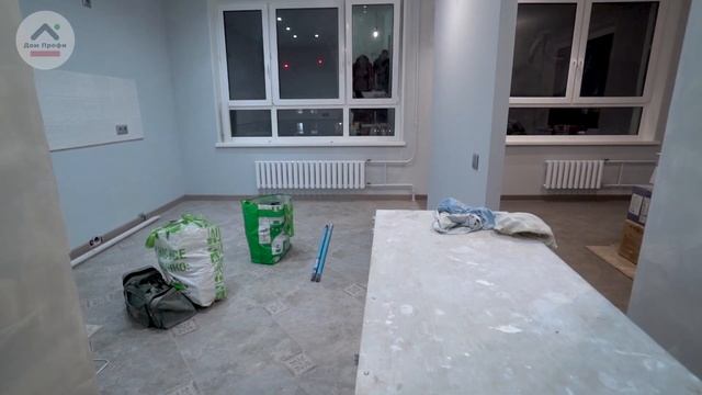 Капитальный ремонт квартиры в новостройке. Свободная планировка 55 кв.м. Видеообзор смотреть онлайн