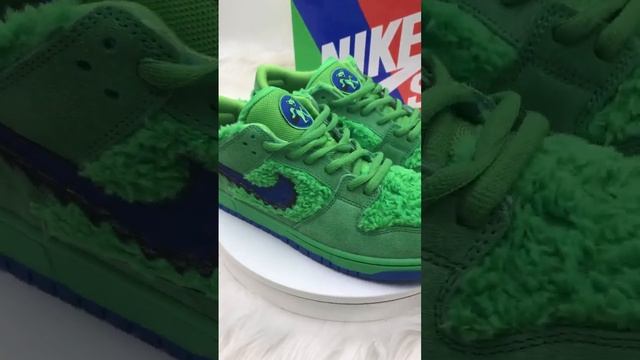 Nike SB Dunk Low Grateful Dead Bears Green QC Video смотреть онлайн