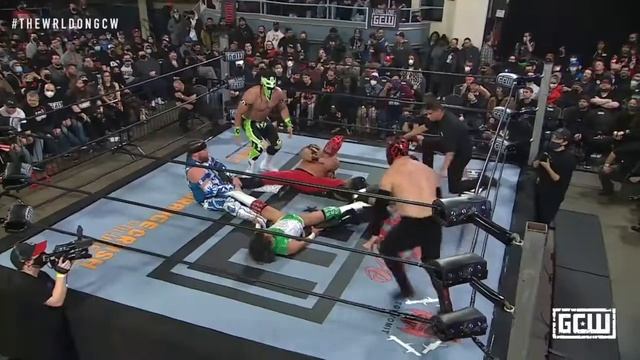 Team Gringo vs Team Bandido from GCW's TheWRLDonGCW смотреть онлайн