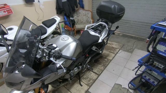 Yamaha FZ1 - раздушка впуска и выпуска смотреть онлайн