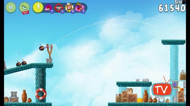 Angry Birds Rio 2 - Part 3 High Dive Gameplay смотреть онлайн