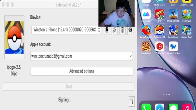 HOW TO INSTALL IPOGO WITH SIDELOADLY IN POKEMON GO! No Jailbreak Required! смотреть онлайн