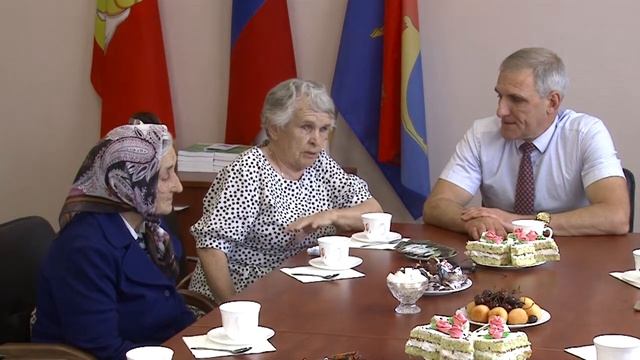 Встреча главы с членами организации «Память сердца» смотреть онлайн