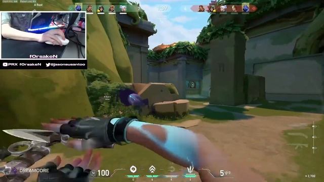 PRX f0rsakeN Diffed T1 Bunny In Radiant Ranked ft. Jinggg | In Lotus | On Jett | VALORANT смотреть онлайн