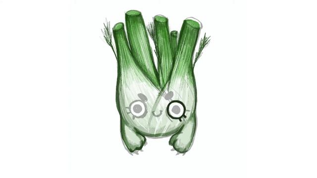 Фенхель с ножом в procreate смотреть онлайн