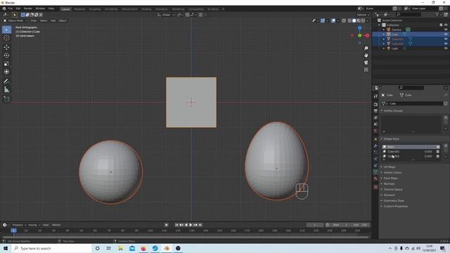 Blender 2.92 Tutorial: How To Animate/Morph Various Object Shape Changes. смотреть онлайн