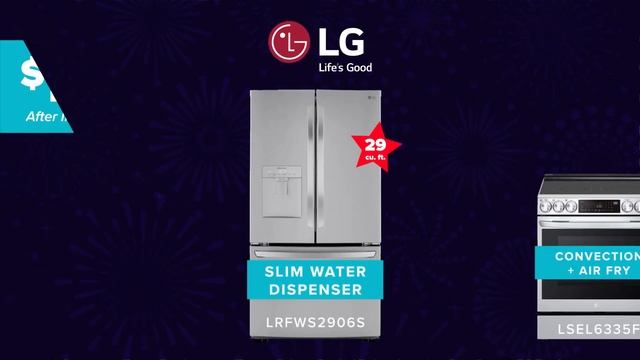 Grand Appliance Red White and Blue Sale Featuring LG Appliances - Version 1 смотреть онлайн
