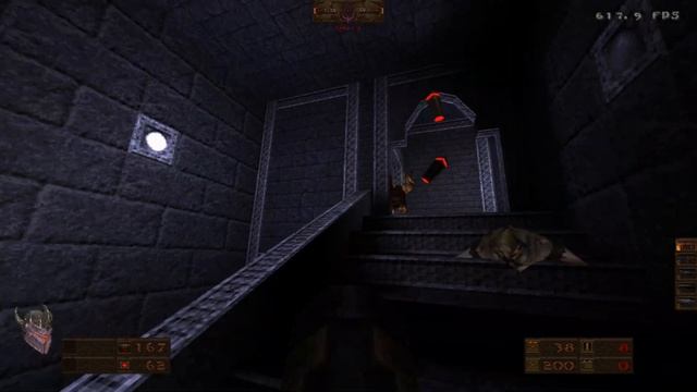 Quake Single Player - ZIN - Temple of the Thousand-Faced Moon played as GALENA смотреть онлайн
