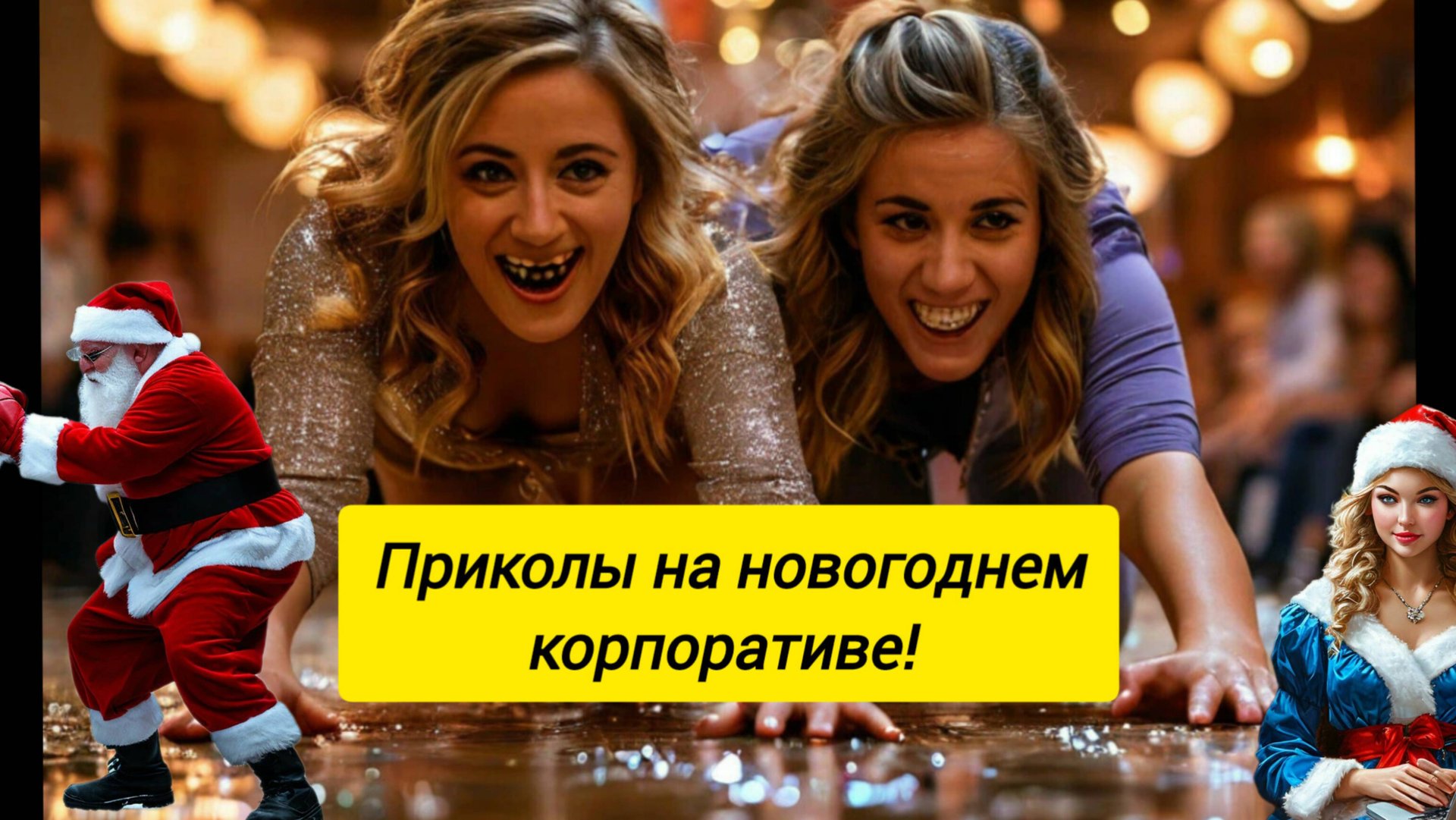 Приколы.Новогодний корпоратив смотреть онлайн
