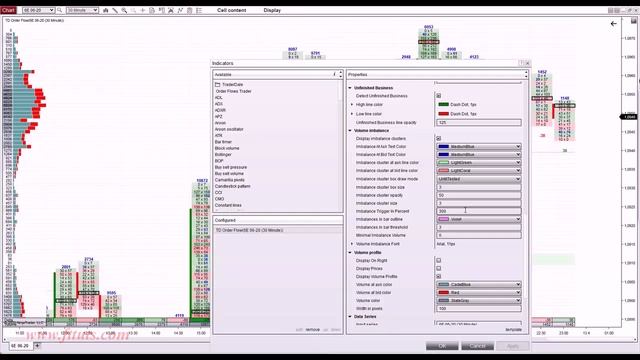 2.Order Flow Settings And Data Feed