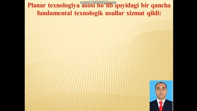 Mavzu  Yarim O`tkazgichli Asboblarning Tuzulishi