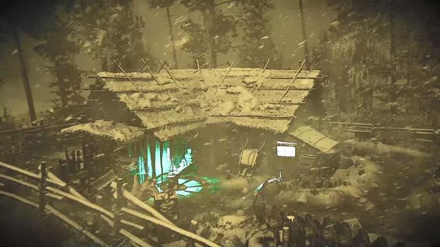 Уютная зимняя атмосфера на сельской ферме - 5 часов для глубокого сна. Звуки снегопада для сна смотреть онлайн