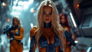 Star Babes - The Ultimate Power ｜ Retro-Futuristic Synthwave ｜ Cosmic Sci-Fi AI Video