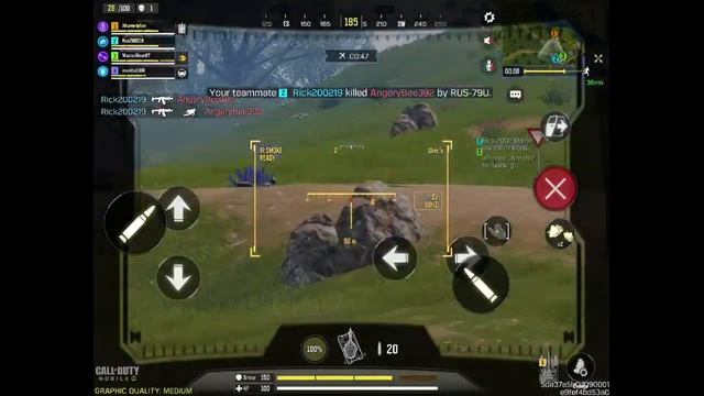 Watch me play Call of Duty®: Mobile - Season 9: NIGHTMARE via Omlet Arcade! смотреть онлайн