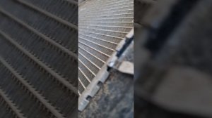 Радиатор охлаждения Чери амулет разбор