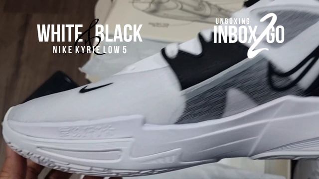 UNBOXING WHITE AND BLACK 2023 Nike Kyrie Low 5 смотреть онлайн