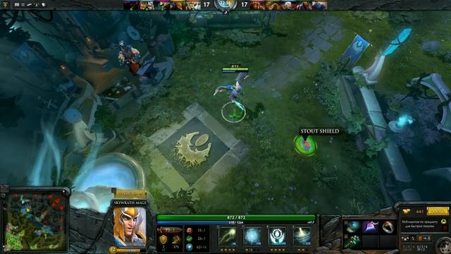 Skywrath mage (playing dota with isdrika) смотреть онлайн