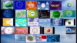 Сборник заставок Часы в одном экране №2. Collection of screensavers Clock in one screen №2.