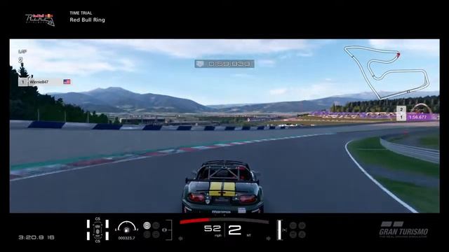 1:55.805 - Mazda TC Roadster Hotlap at Red Bull Ring - FIA Nations Cup - Gran Turismo Sport смотреть онлайн