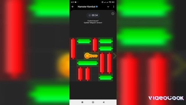 мини игра хомяк 26 декабря, решение головоломки с ключом смотреть онлайн