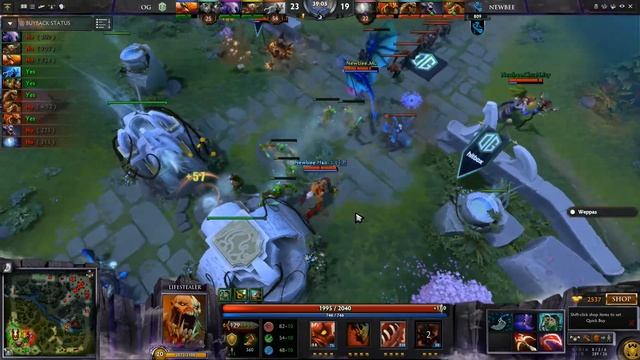 OG Dota2 vs Newbee Game 2 - EPICENTER Moscow Full Highlights Dota 2 смотреть онлайн