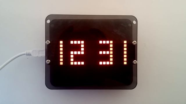Часы – конструктор на чипе DS3231. Алгоритм вывода инфы DISP тип2 смотреть онлайн