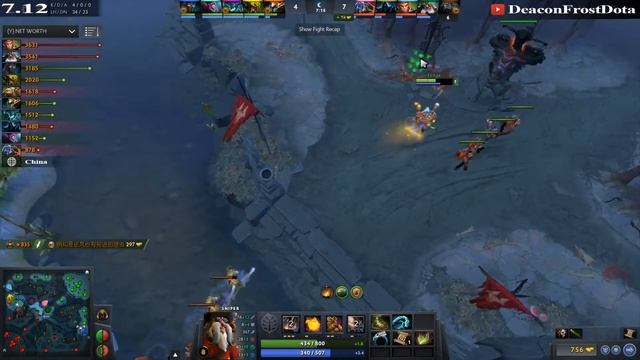 Freeze [Sniper] vs [Outworld Devourer] ► China Ranked ► Dota 2 7.12 смотреть онлайн