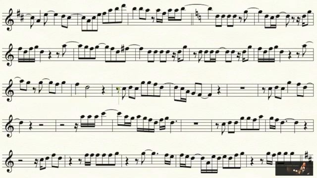 Celine Dion Love Can Move Mountains Solo Alto Saxophone Sheet Music Original Key_270p_360p смотреть онлайн