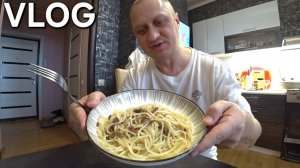 VLOG' ГОТОВЛЮ МАКАРОНЫ С ТУШЁНКОЙ|КУПИЛ БРИТВУ XIAOMI