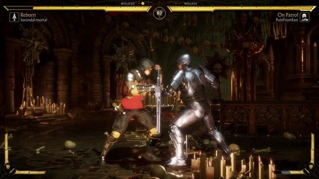 Robocop vs Scorpion Player - Mortal Kombat 11 Ranked Online - Time To Leave смотреть онлайн