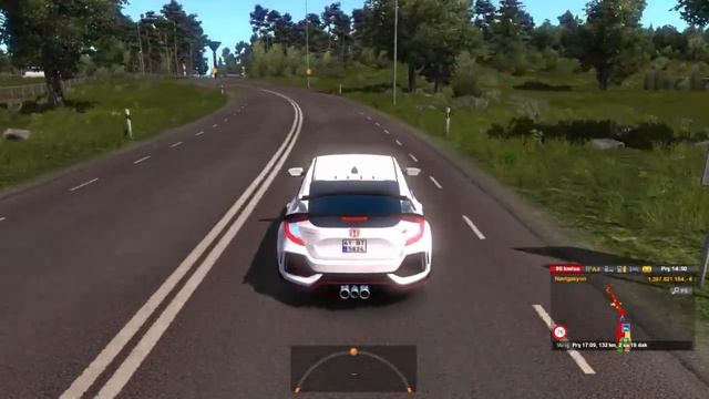 Honda Civic Modu | Ets2 смотреть онлайн